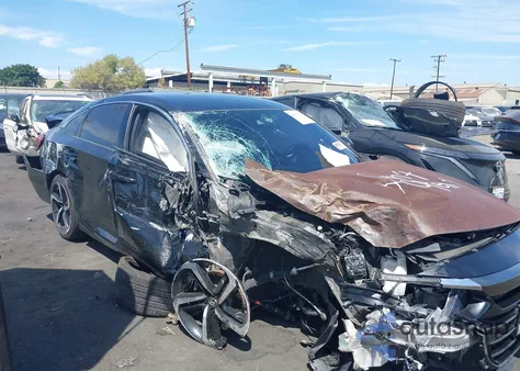 2021 Honda Accord Sport from USA, damaged, VIN 1HGCV1F33MA050267